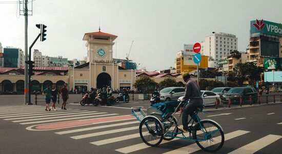 Ho Chi Minh City Ben Thanh Mar